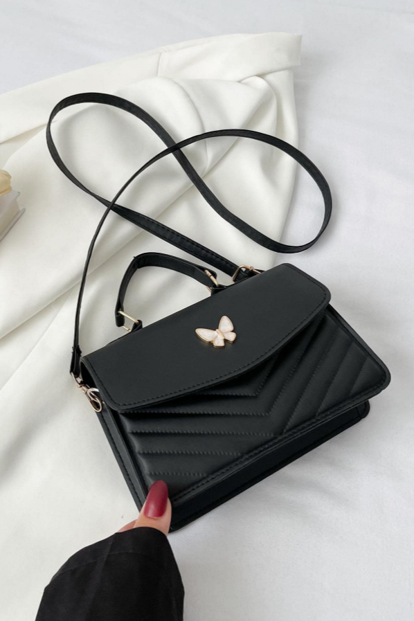 Borsa piccola con motivo farfalle