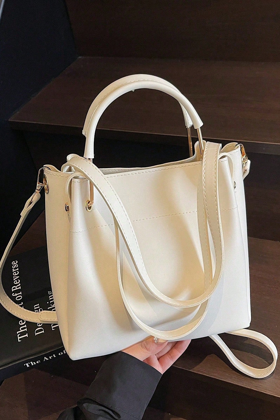 Borsa donna grande capacità a spalla elegante