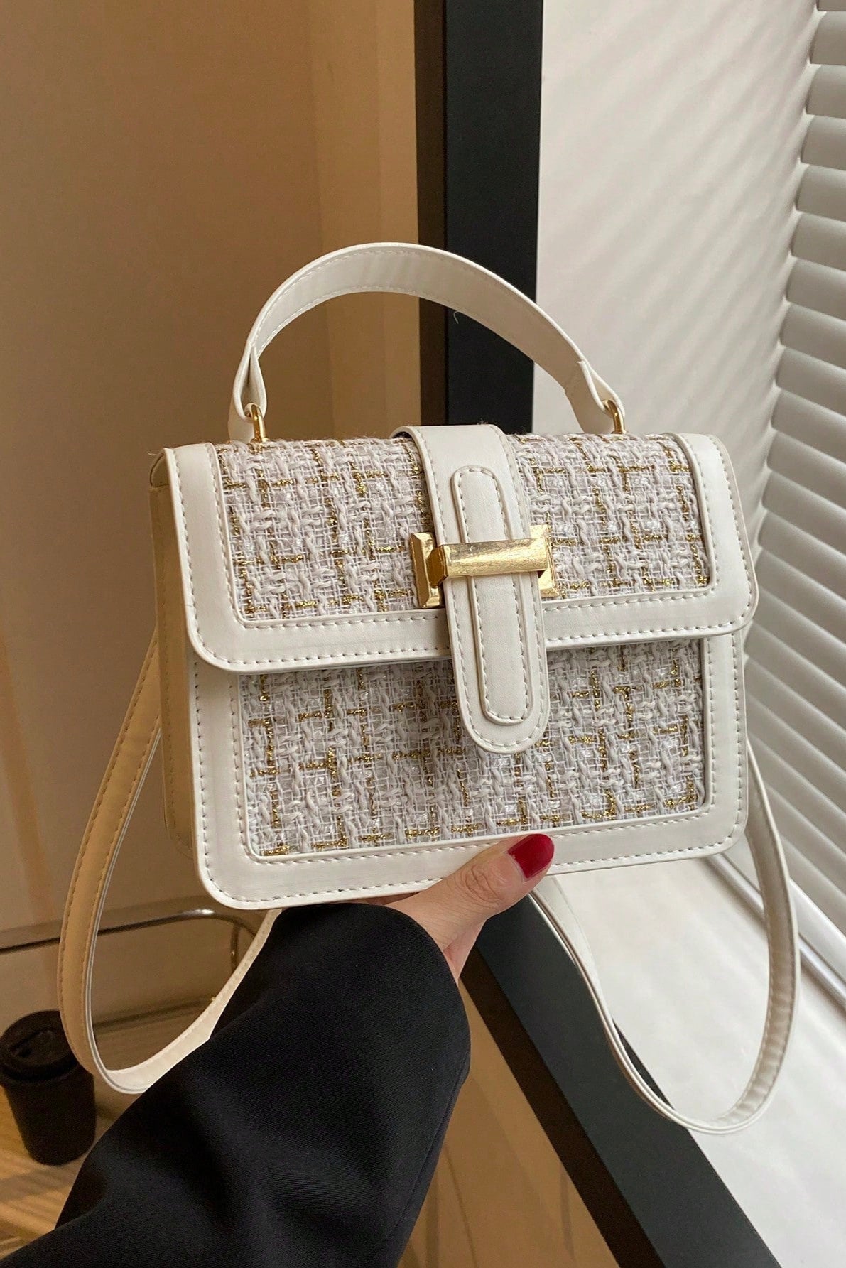 Mini Borsa Elegante Da Donna Con Patta