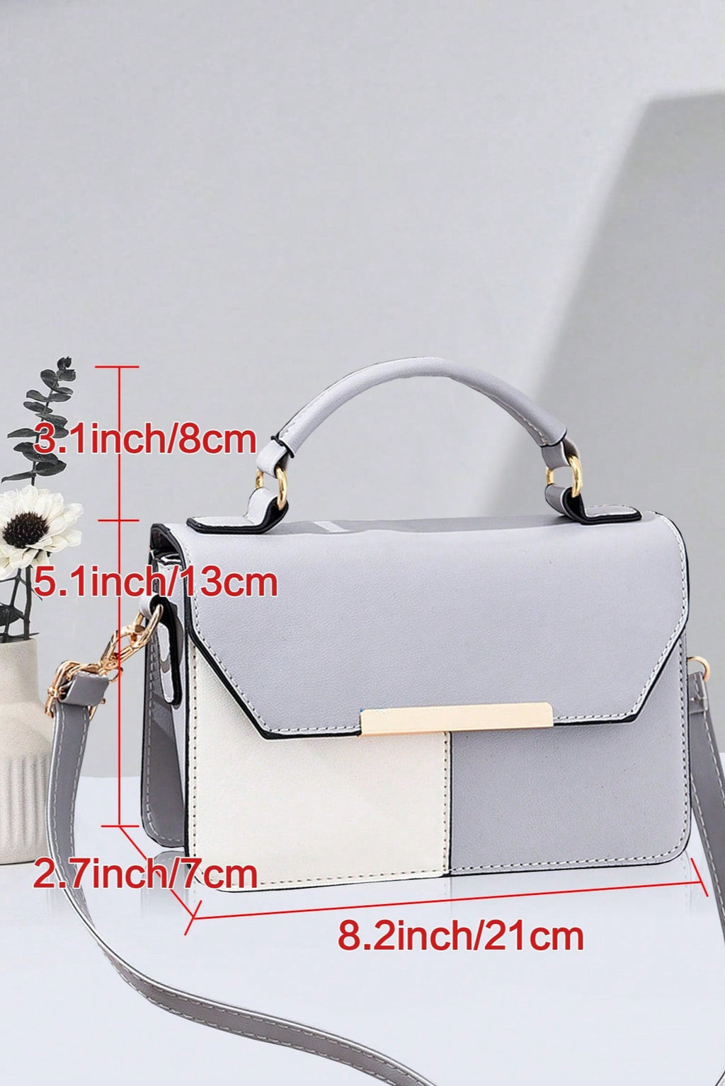 Borsa versatile in stile chic e sobrio