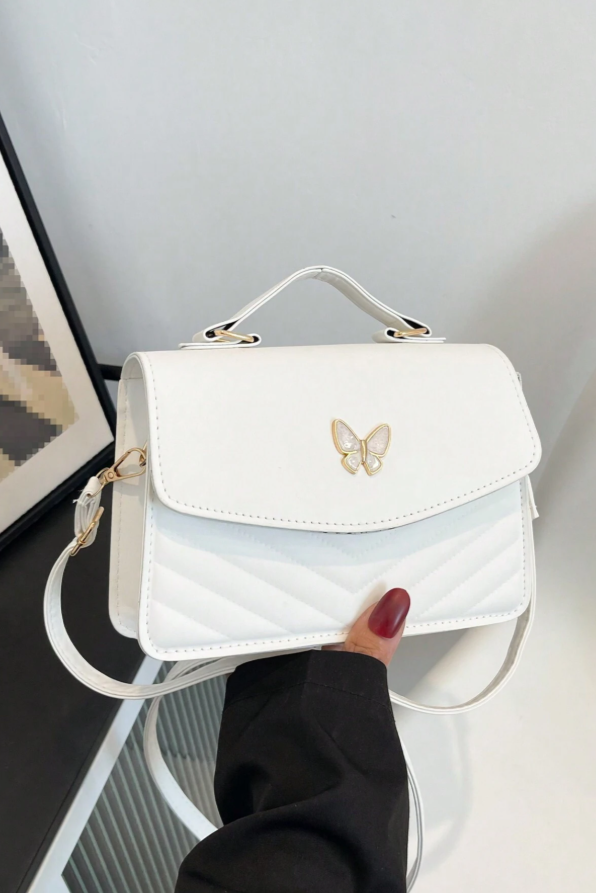 Borsa piccola con motivo farfalle