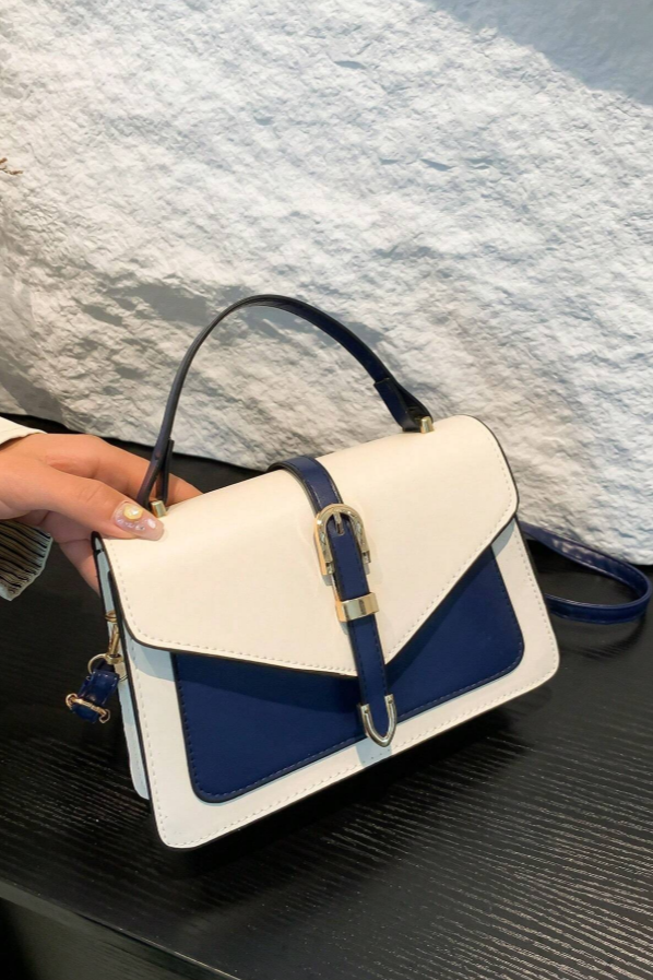 Borsa a tracolla con chiusura a fibbia