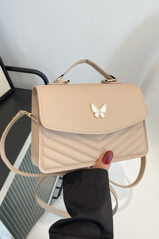 Borsa piccola con motivo farfalle