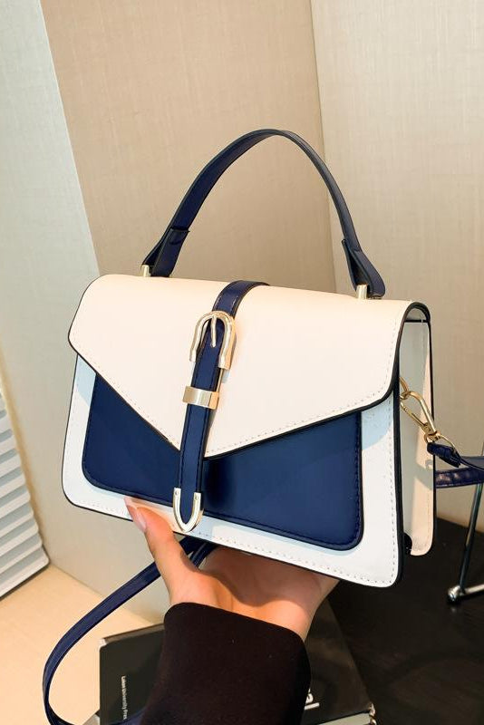 Borsa a tracolla con chiusura a fibbia