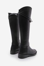 Women's Boots With Belt Detail