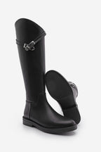 Women's Boots With Belt Detail