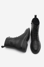 Women's Everyday Ankle Boots With Laces And Zip
