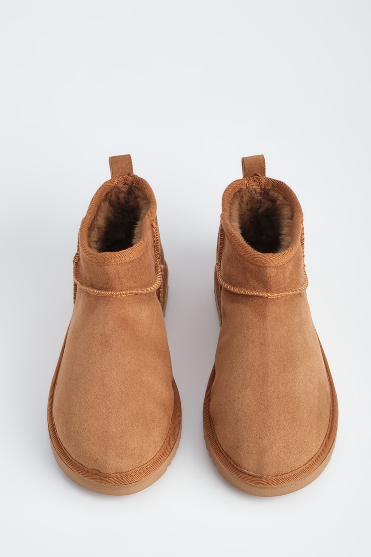 Donna stivale imbottito con interno in pelliccia