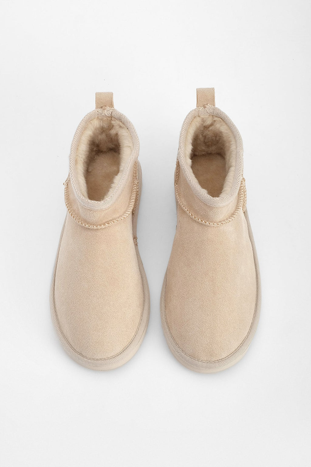 Donna stivale imbottito con interno in pelliccia