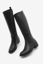Women's Heeled Boots With Zip