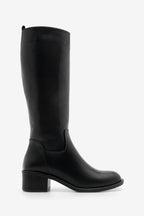 Women's Heeled Boots With Zip