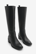 Women's Heeled Boots With Zip